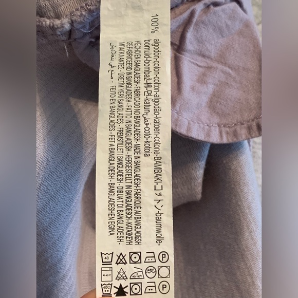 Zara Girls Lilac Corduroy Skirt (13-14) NWOT - Picture 5 of 5